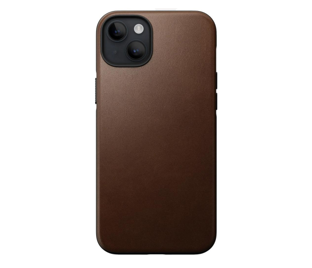 Nomad Modern Leather MagSafe Case iPhone 14 Plus brown - 1258544 - zdjęcie